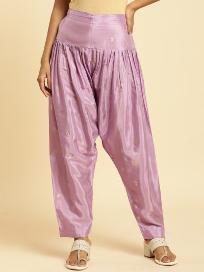 Floral Printed Loose-Fit Salwar