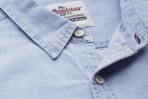 Attachment image of Princi Kumari's review on The Lifestyle Co Men Light Blue Solid Regular Fit Chambray Casual Shirt